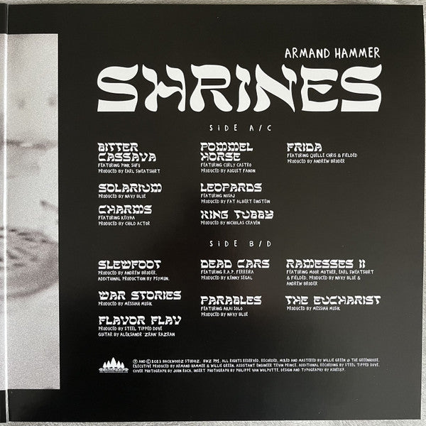 Armand Hammer : Shrines (2xLP, Album, Dlx, Ltd, RE, Ora)