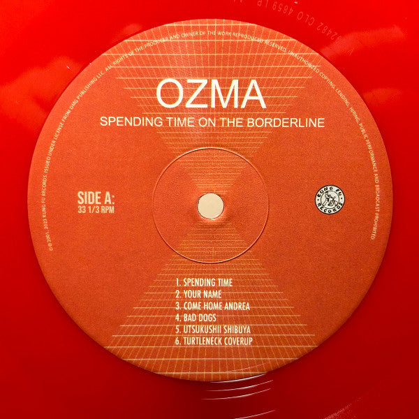 Ozma : Spending Time On The Borderline (LP, Album, Ltd, RE, Opa)