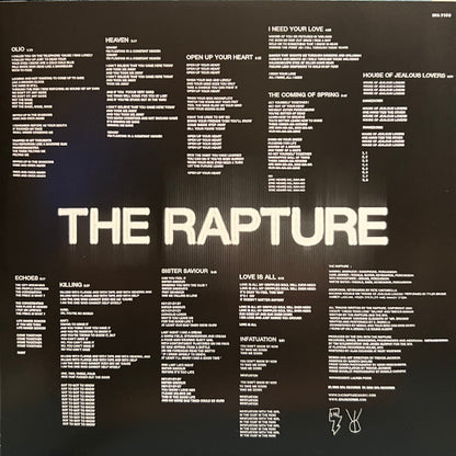 The Rapture : Echoes (LP, Album, Club, Ltd, Num, RP, Tra)