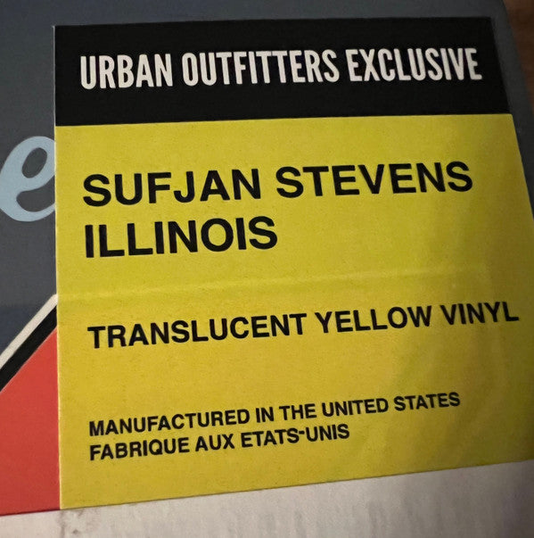 Sufjan Stevens : Illinois (2xLP, Album, Ltd, RE, Yel)