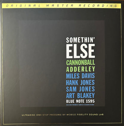 Cannonball Adderley : Somethin' Else (2x12", Album, RE, RM, 180 + Box, Ltd, Num)