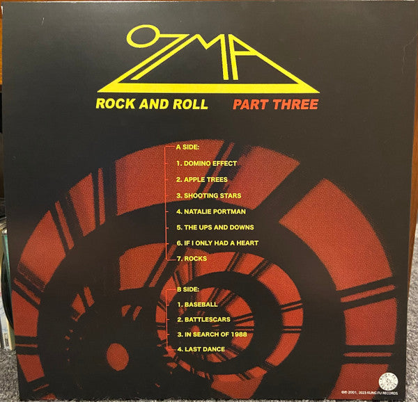 Ozma : Rock And Roll Part Three (LP, Album, Ltd, RE, Cok)