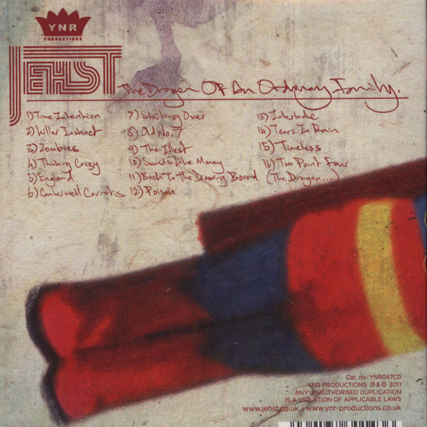 Jehst : The Dragon Of An Ordinary Family (2xLP, Album, Ltd, Red)