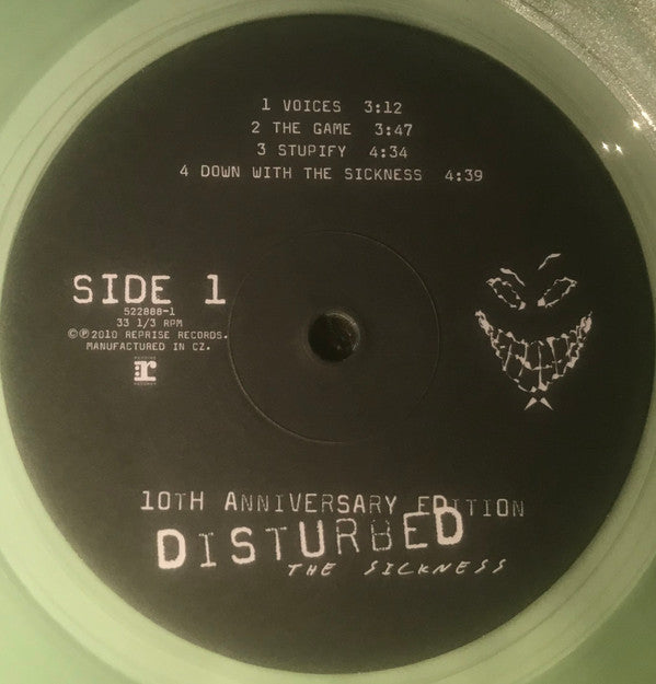 Disturbed : The Sickness (10th Anniversary Edition) (2xLP, Album, Ltd, RE, RM, S/Edition, Gre)