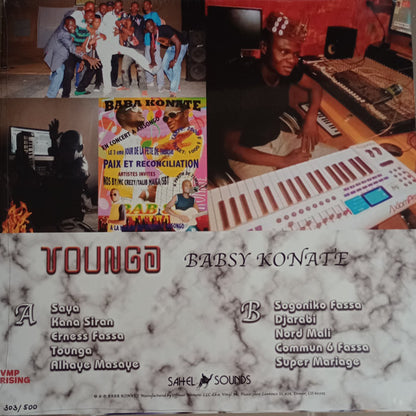 Babsy Konate : Tounga (LP, Album, Club, Pin)