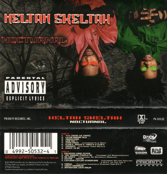 Heltah Skeltah : Nocturnal (Cass, Album)