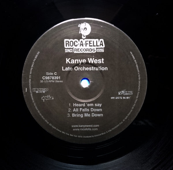 kanYeWest* : Late Orchestration (2xLP, Album, Comp)