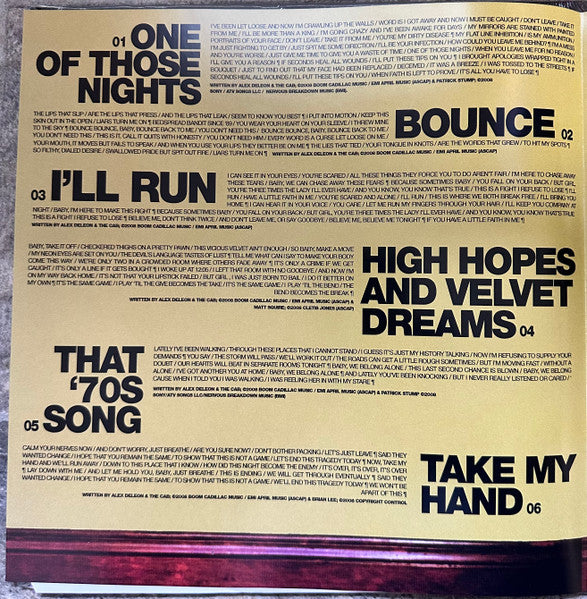 The Cab : Whisper War (LP, Album, Ltd, RE, Yel)