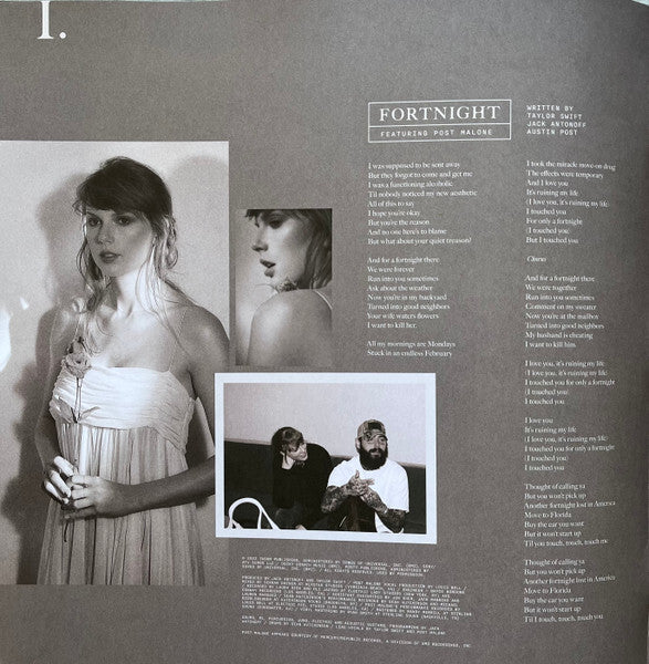 Taylor Swift : The Tortured Poets Department  (2xLP, Album, S/Edition, Gra)
