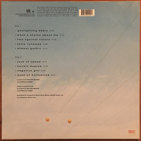 Steely Dan : Two Against Nature (LP, Album)