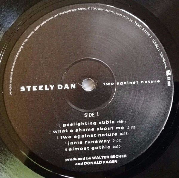 Steely Dan : Two Against Nature (LP, Album)