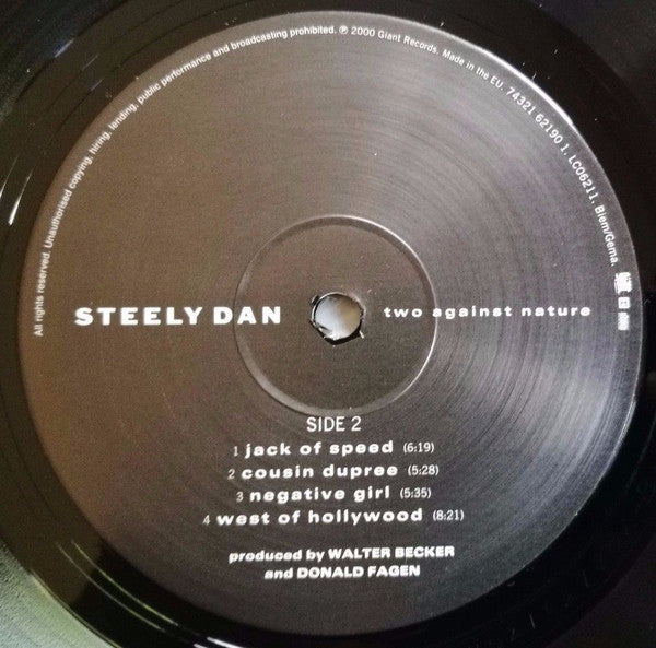 Steely Dan : Two Against Nature (LP, Album)