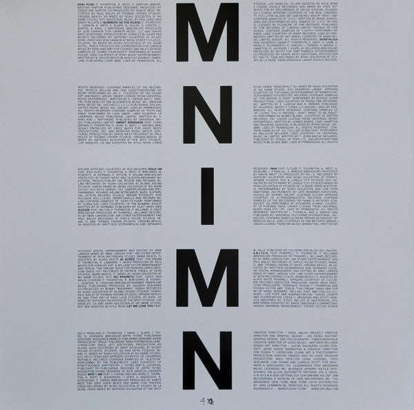 Pusha T : My Name Is My Name (LP, Album, Ltd, RE, Whi)