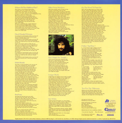 Cat Stevens : Tea For The Tillerman (LP, Album, RE, RM, 200)