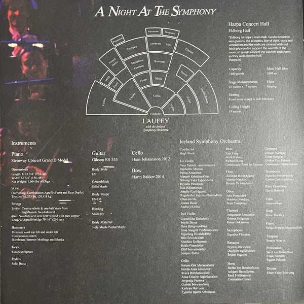 Laufey (2) With Iceland Symphony Orchestra : A Night At The Symphony (2xLP, Gat)