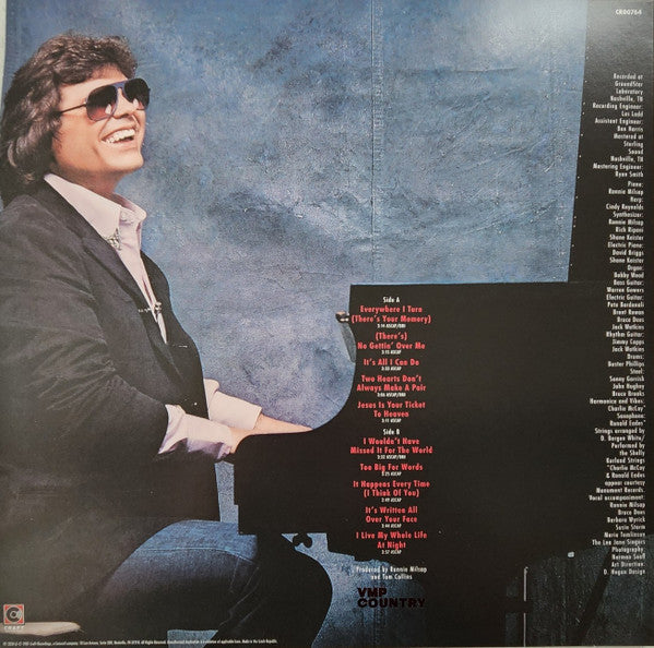 Ronnie Milsap : There's No Gettin' Over Me (LP, Album, Club, RE, RM, Opa)
