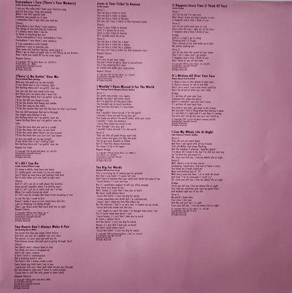 Ronnie Milsap : There's No Gettin' Over Me (LP, Album, Club, RE, RM, Opa)