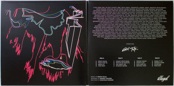 Girl Talk : Night Ripper (2xLP, RE, Pin)