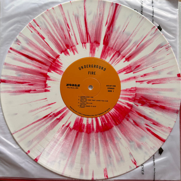 Underground Fire : Underground Fire (LP, Album, Ltd, RE, Red)