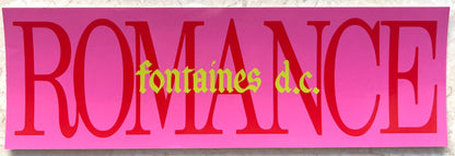 Fontaines D.C. : Romance (LP, Album, Ltd, Num, W/Lbl, Fir)