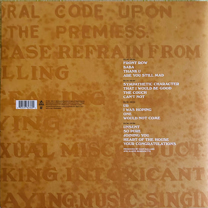 Alanis Morissette : Supposed Former Infatuation Junkie (2xLP, Album, Ltd, RE, Cle)