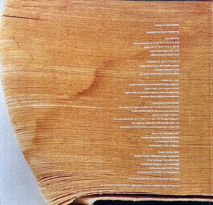 Max Richter : In A Landscape (2x12", Album, Ltd, Gre)