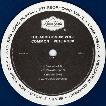 Common x Pete Rock : The Auditorium Vol. 1 (2xLP, Album, Ltd, Sea)