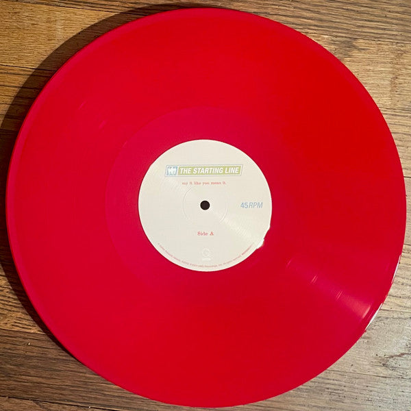 The Starting Line : Say It Like You Mean It (2xLP, Album, Ltd, RE, RM, Red)