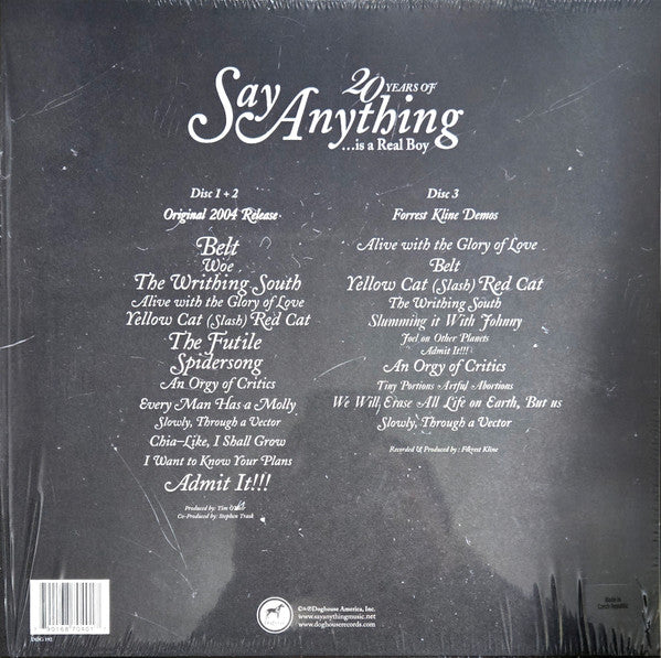 Say Anything : …Is A Real Boy (2xLP, Album, RE, RM + LP, For + Ltd, Ora)