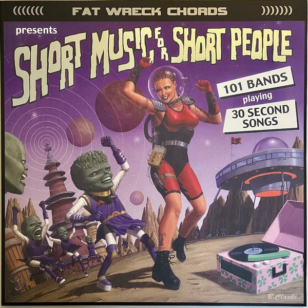 Various : Short Music For Short People (LP, Comp, RE, Pur)