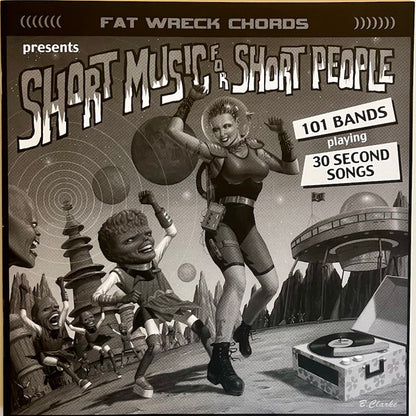 Various : Short Music For Short People (LP, Comp, RE, Pur)