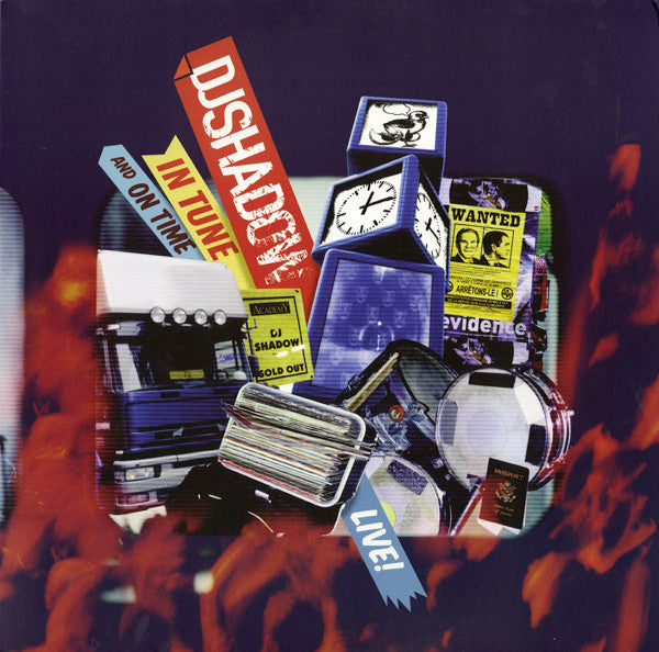DJ Shadow : In Tune And On Time Live! (2xLP, Mixed)