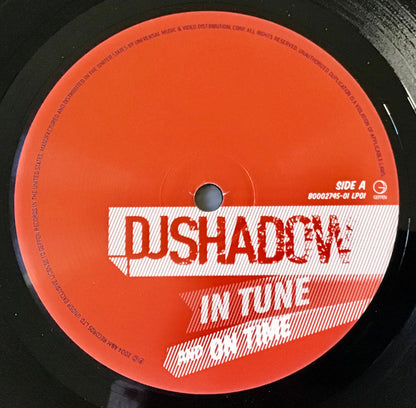 DJ Shadow : In Tune And On Time Live! (2xLP, Mixed)