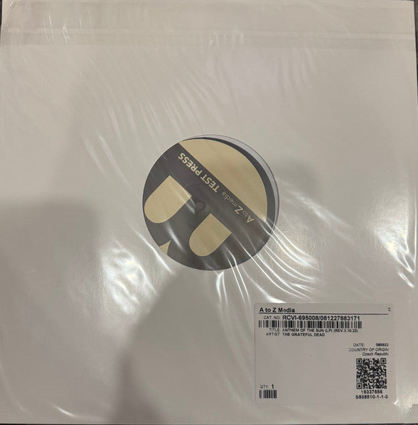 Grateful Dead* : Anthem Of The Sun (LP, Album, Club, RE, RM, TP)