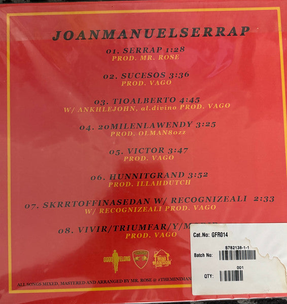 Estee Nack : Joan Manuel Serrap (LP, Album, TP)