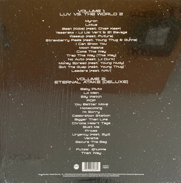 Lil Uzi Vert : Eternal Atake (Deluxe) / LUV vs. The World 2 (3xLP, Album, RSD, Dlx, RE, Blu)
