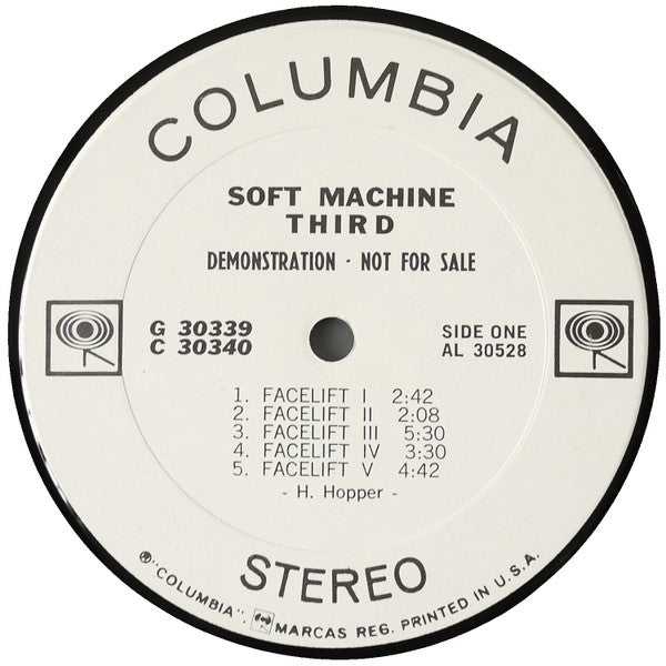 Soft Machine : Third (2xLP, Album, Promo)