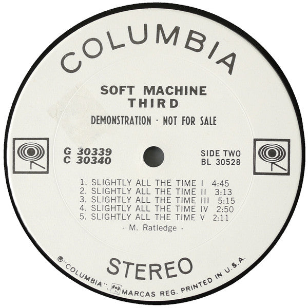 Soft Machine : Third (2xLP, Album, Promo)
