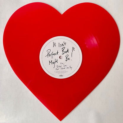Olivia Dean : It Isn’t Perfect But It Might Be! (10", Shape, Single, Ltd, Red)