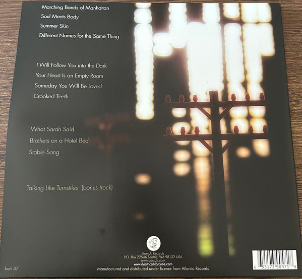 Death Cab For Cutie : Plans (2xLP, Album, Ltd, RE, Gre)