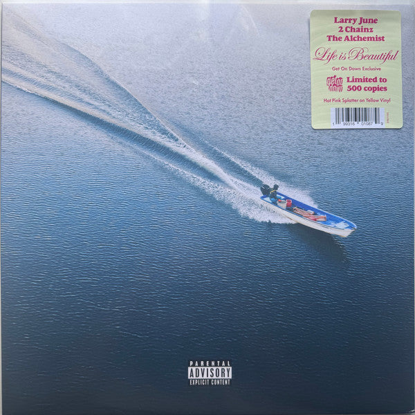 Larry June, 2 Chainz & The Alchemist* : Life Is Beautiful (LP, Album, Ltd, Yel)