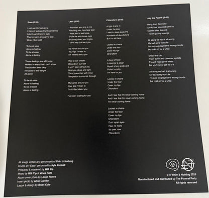 Whirr & Nothing (12) : Whirr & Nothing (12", EP, Ltd, Num, RE, RM)