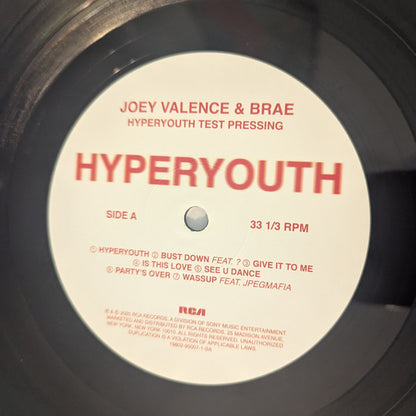Joey Valence & Brae : Hyperyouth (LP, Album, Ltd)