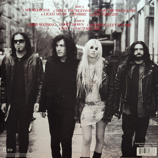 The Pretty Reckless : Light Me Up (LP, Album, RE, RP, S/Edition, Bla)
