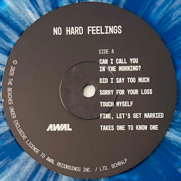 The Beaches (2) : No Hard Feelings (LP, Album, Ltd, Blu)