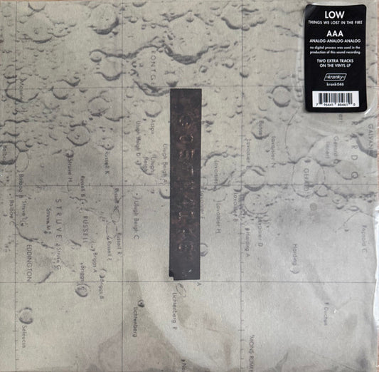 Low : Things We Lost In The Fire (LP, Album + LP, S/Sided, Etch + Album, RE, RP, Jad)