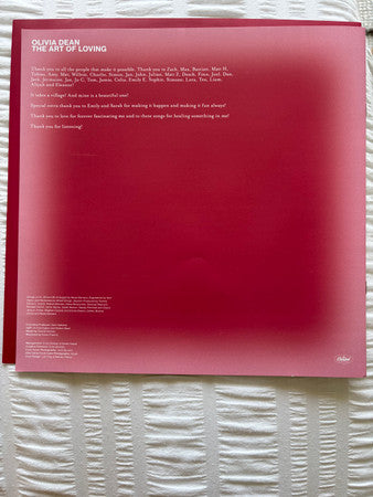 Olivia Dean : The Art Of Loving (LP, Album, Dee)