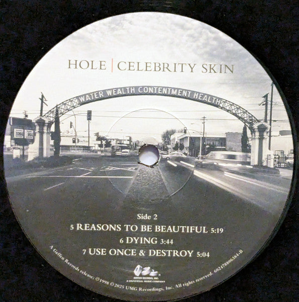 Hole (2) : Celebrity Skin (2xLP, Album, Club, Dlx, Ltd, Num, RE, 180)