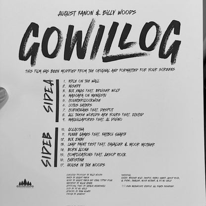August Fanon & Billy Woods : Gowillog (LP, Album, Ltd, Ora)