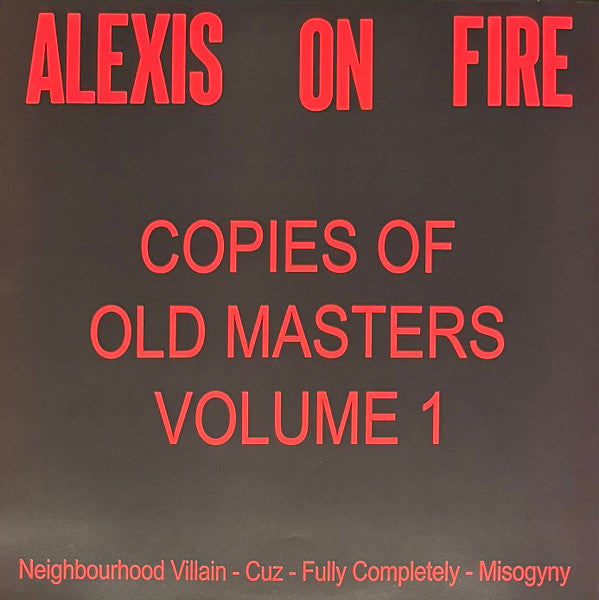 Alexisonfire : Copies of Old Masters: Volume 1 (LP, S/Sided, EP, Etch, Ltd, Bro)